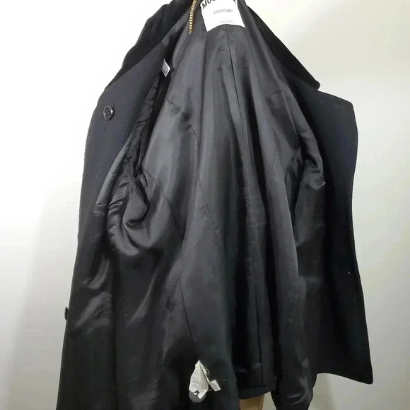 Moschino virgin wool black blazer jacket - Picture 6 of 15